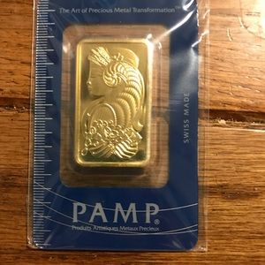 Pamp suisse 1 ounce gold bar